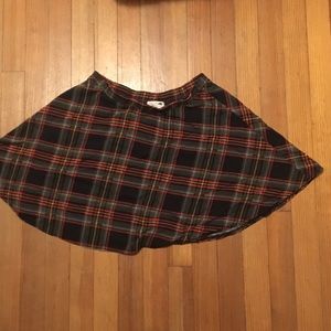 LA HEARTS plaid skirt - size:M